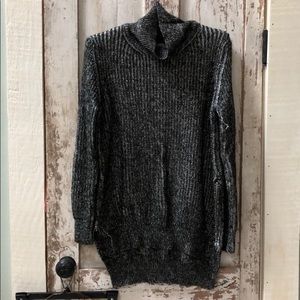 Zara turtleneck with side zips